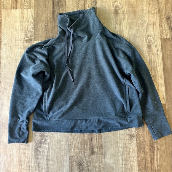 RBX Grey Cropped Sweatshirt |‎ Size L - Picture 1 of 5